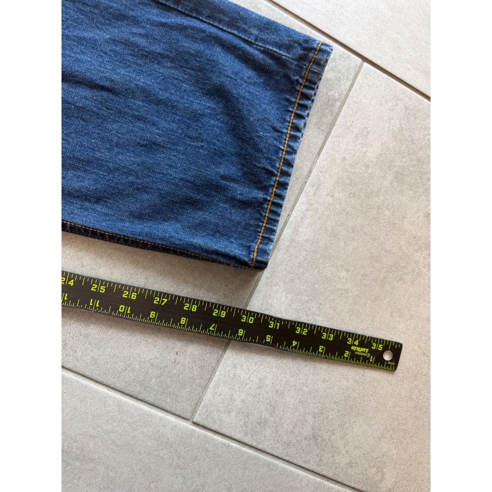 Vintage Rocawear Baggy Embroidered Jeans Y2K Streetwear Wide Leg Blue 32x30 - Picture 6 of 9